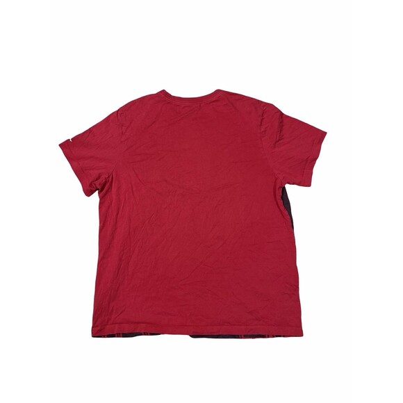 Nike Chicago Bulls Michael Jordan T Shirt Mens XL Red Jumping NBA Basketball - Picture 4 of 8